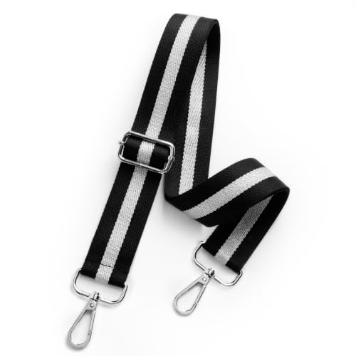Image of chushui Metallic Thread Purse Strap for Women, Woven Replacement Bag Strap