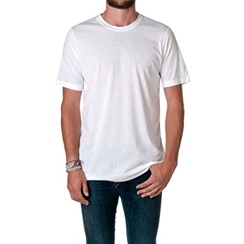 Next Level mens Next Level Poly/Cotton Crew(6200)-WHITE-S