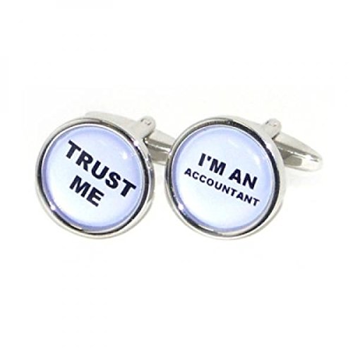 Mancuernillas para hombre Trust me I'm an Accountant miniatura 1