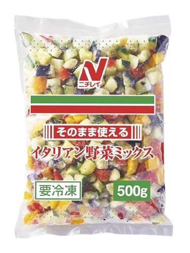 [冷凍]ニチレイ そのまま使える イタリアン野菜ミックス 500g ×4袋の商品画像（Amazon）