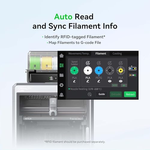 Image of 2025 Official CREALITY CFS - New Creality Filament System, Multi-Color 3D Printer Automatically System, Supports 16 Color Printing for K1 Series CFS Upgrade Kit /K2 Combo / /K2 Plus /K1 MAX /K1 SE /K1C /Hi