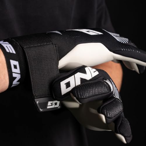 ONE OG1 Midnight MD Kids Goalkeeper Gloves | Dubravka SMU | Special Blackout Durbavka | Negative Cut | 4mm Pro Grade Contact Latex | - Image 2