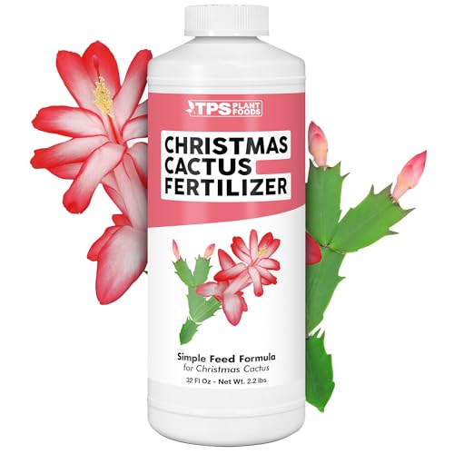 TPS NUTRIENTS Christmas Cactus Fertilizer for All Christmas Cacti and