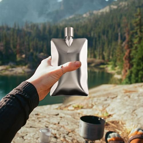 Flacon à whisky portable et flasques à boire plates étanches pour alcool