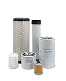 HERO Maintenance Filter Kit For Takeuchi TB250 Excavator Filters Compatible With OEM Y11980812520