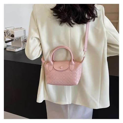 Premium Sense Woven Bag Women's Fashion Portable Dumpling Versatile Large Capacity Commuter Messenger Bags2