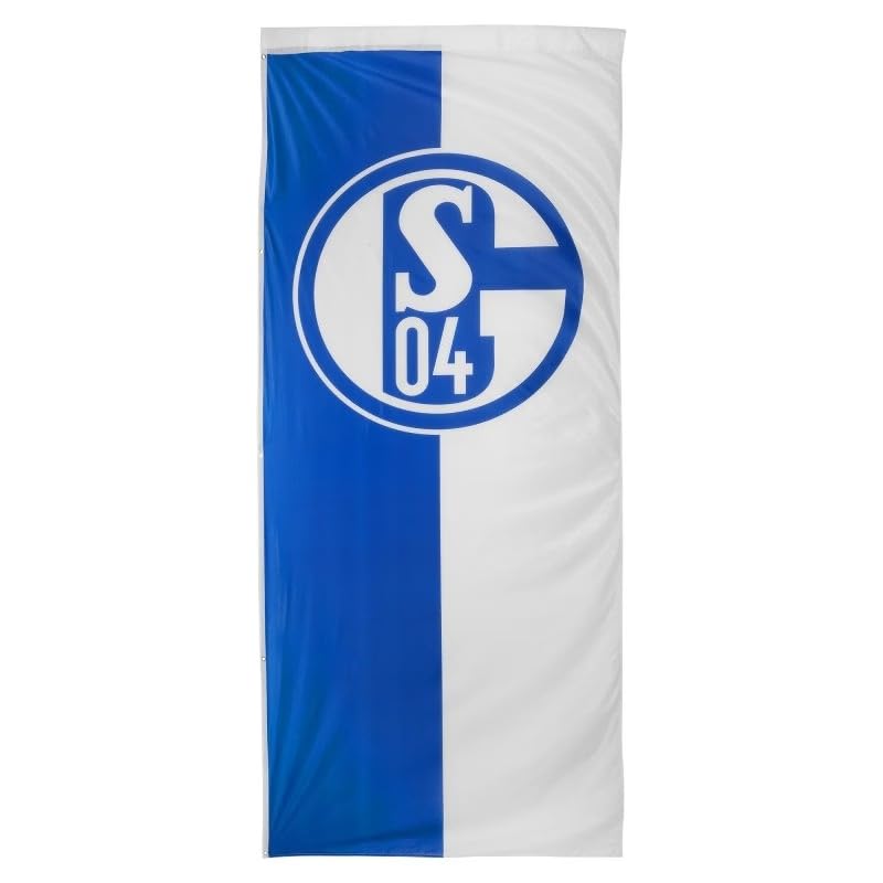 FC Schalke 04 Hissfahne Signet 150x350 cm