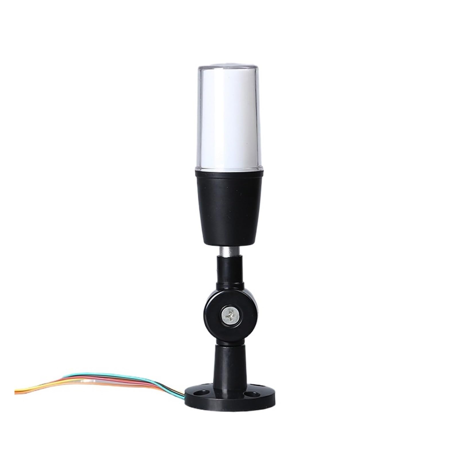 Torre de luz LED de tres colores para máquina herramienta industrial en color negro 5