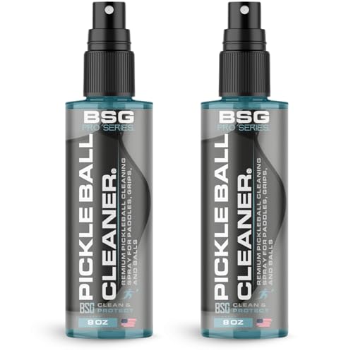 Big Shot Golf Pickleball Paddle Cleaner Grip & Paddle Reset Spray Erase Dirt & Grime Improve Accuracy Remove Sweat and Scum | Two Pack (2-Pack)