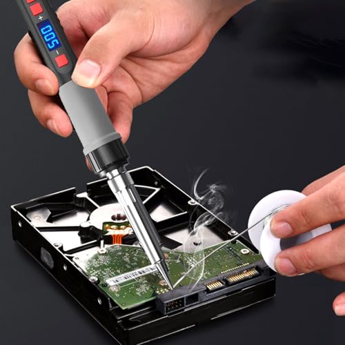 Soldador de hierro de 90W para proyectos de electrónica y reparación de accesorios 3