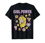 Nintendo Super Mario Peach Girl Power Icons Graphic T-Shirt T-Shirt