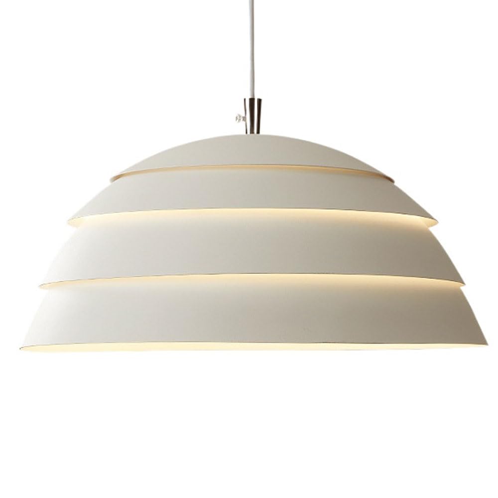 ZGDHWCR E27screw Single-head Pendant Lamp, Simple Style Metal Pendant Lamp, Creative Bowl-shaped Hanging Light Lampshade, Bar Balcony Decoration Lighting Fixtures