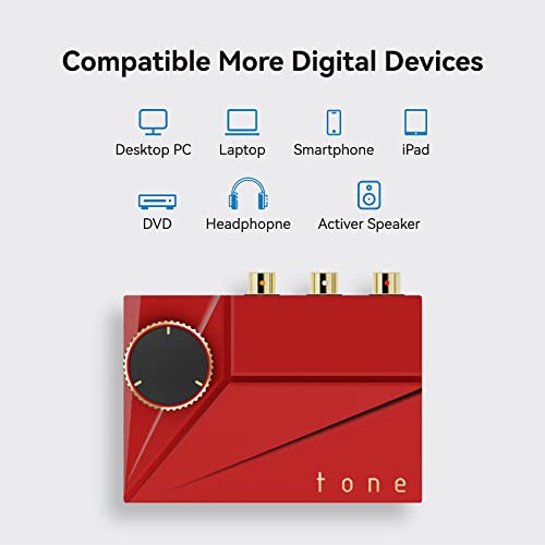 Image of Khadas Tone2 Pro | Desktop Digital Analog Converter - Headphone Amplifier with USB-C Inputs: 3.5mm Unbalanced / 4.4mm Balanced /RCA - MQA DECODER