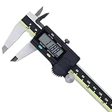 Mitutoyo Caliper 500-197-30 Digimatic 8″ (0-200 mm) - High-Precision Absolute AOS Encoder, .0005″/0.01 mm Resolution, IP-65 Coolant Proof Stainless Steel Construction