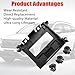 NLQR Radar Cruise Sensor Control Body Bracket, Fit for Honda Civic CRV 2018-2021, Replace 36801-TGN-G02 36801TBAA15 1271321116 Cruise Sensor Control Body Bracket Base