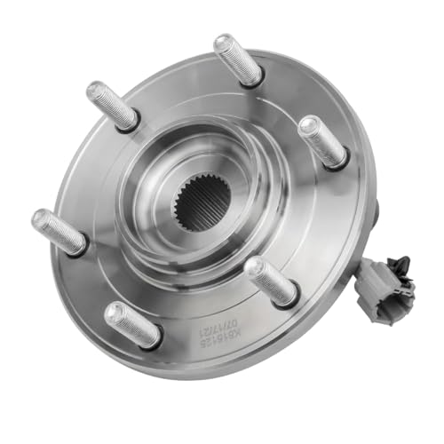 Image of Detroit Axle - 2pc Front Wheel Bearing Hubs for 08-12 Nissan Titan Armada 08-10 Infiniti QX56, 2008 2009 2010 2011 2012 Replacement Wheel Bearing and Hubs Assembly