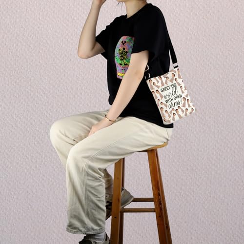 Image of MNIGIU Musical Inspired Gift Musical Crossbody Bag Musical Merch For Musical Lover