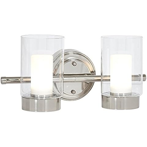 Polished Nickel Candle Style LED Light Fixture Cover