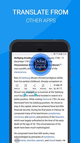 Image of Oxford Dictionary of English smartphone / tablet app - Android and iOS - Lifetime License (Made in the USA)