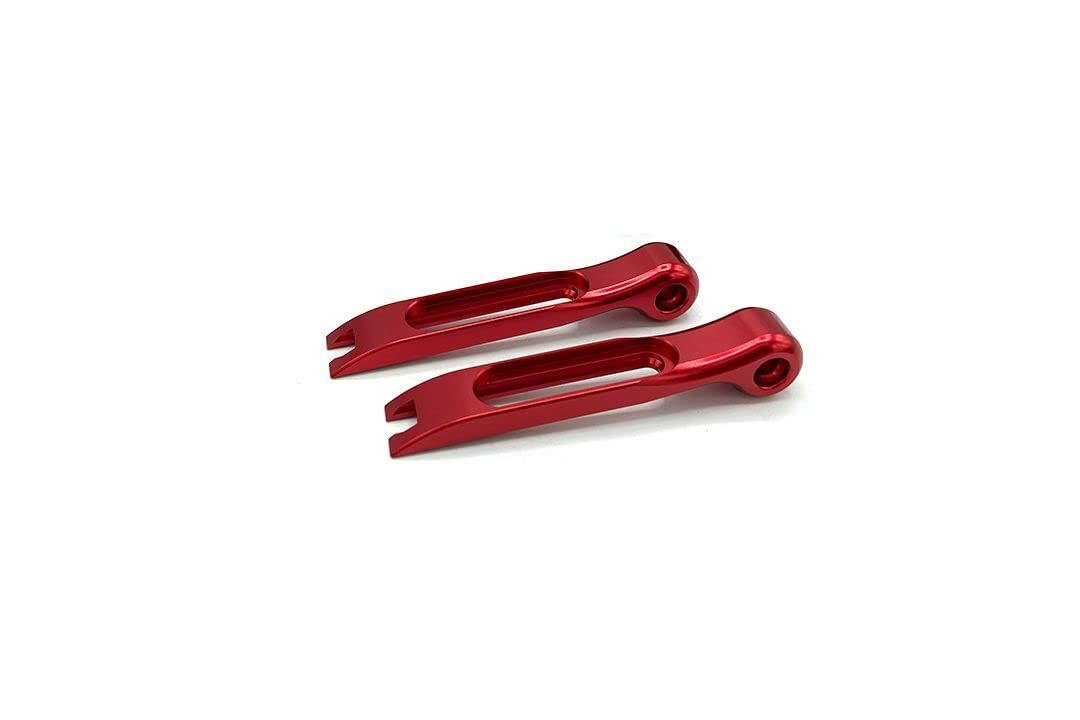 Alpha Technik EVO Brems- & Kupplungshebel Set – Schwarz/rot, Für BMW R1250R (ab 2019), Verstellbar & Klappbar