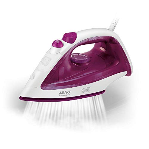 Ferro de Passar a Vapor Arno Steamgliss Sola Roxa FE40