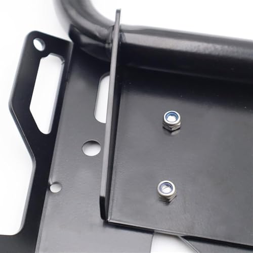 Support de top case moto CB150X robuste avec fixation renforcée arrière