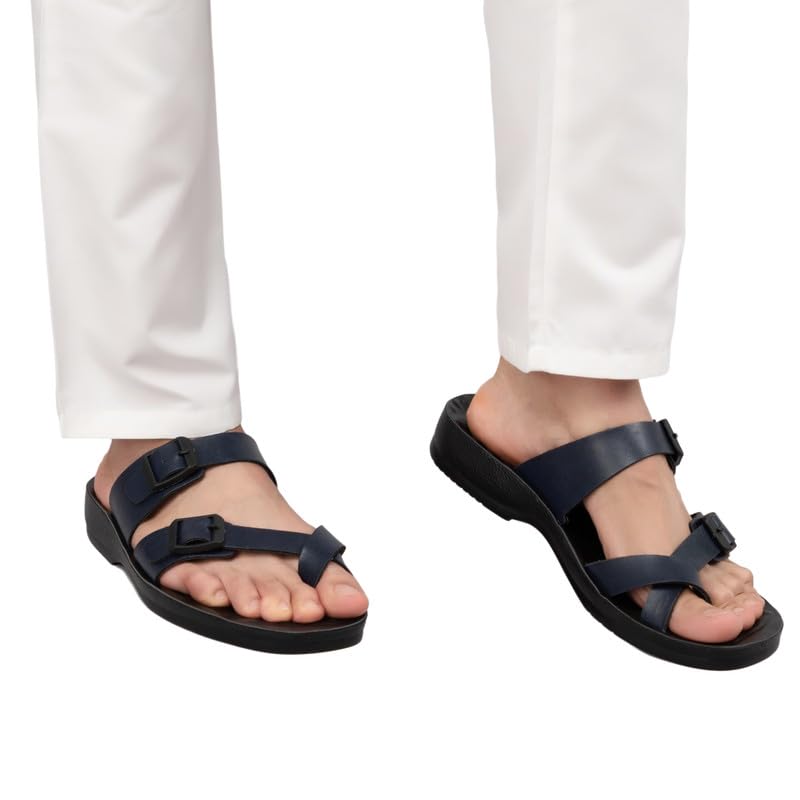 Image of Chips Men's BROWN Lightweight Slip-on Sandal Casual (3346)