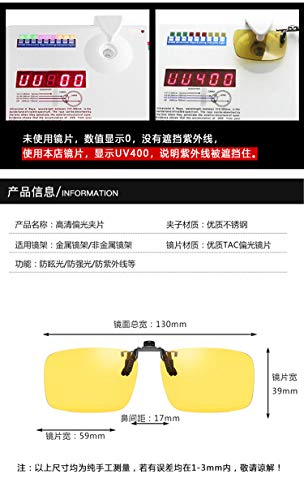 Photochromic Polarized Clip-on Sunglasses4