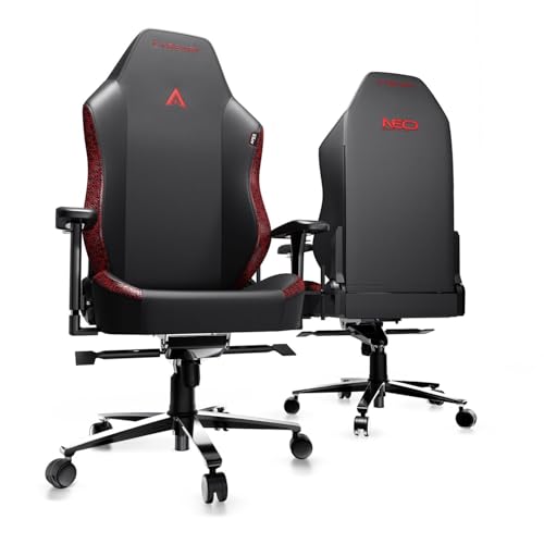 Image of Cybeart | Stealth - NEO Series Gaming /Office Chair | 4D Armrest, NeoTek Leatherette, AeroMag Neck & Lumbar Pillow, Recline & Tilt