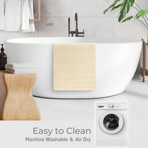 Tapis de bain antidérapant avec 241 ventouses de sécurité lavable
