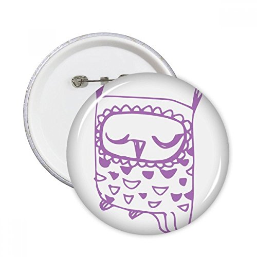 Badge bouton oiseau cadeau idéal pour passionné de décoration créative
