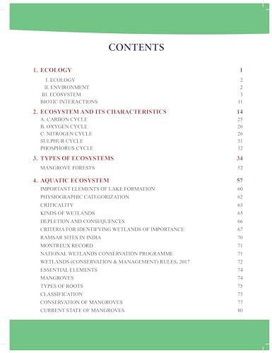 Image of Environment for UPSC & State PSC Civil Services CSE Examinations CSE 2024 (Prelims & Main) with Concepts, facts, Analysis, Flow Charts, Maps, Images, Updated Syllabus | IAS Exam - S Chand's Book