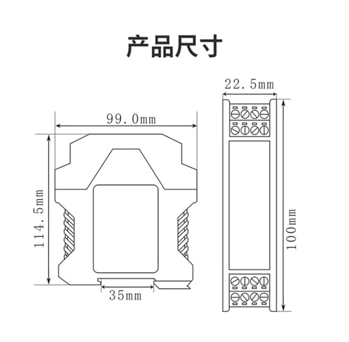 Transmetteur d'isolement de signal protégeant vos automates 24V - 3
