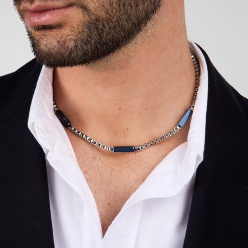 Collier homme Maserati acier pour un style ICONIC chic