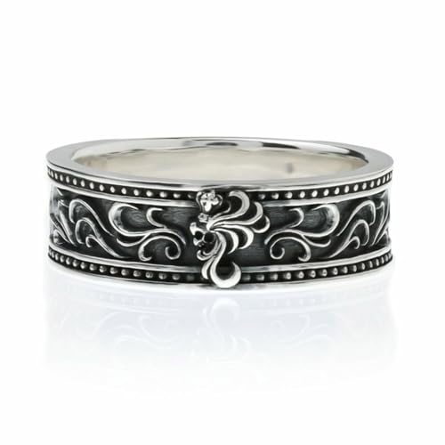 [ライオンハート] リング 指輪 タテガミ ハウル いぶし加工 メンズ 男性 彼氏 プレゼント 誕生日 記念日 ブランド シンプル