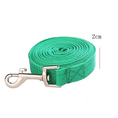 Dog Collars and Dog Leashes Dog Leash - Extended Pet Tracking Leash Dog Leash Extension Pet Puppies Cat Walking Training Lead Rope Big Dog Nylon Rope Long Leash Strong And Durable Padded Handle for Tr