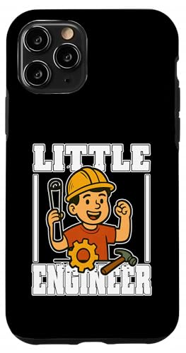 エンジニアリングの天才になるために勉強しているLITTLE ENGINEER スマホケース iPhone 11 Pro 用