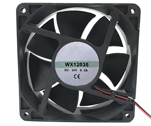Ventilador 24V 12038 para evitar sobrecalentamiento en cuadros eléctricos de 120mm