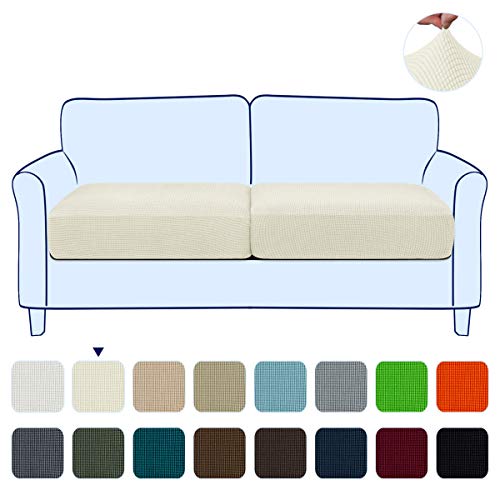 subrtex Couch Slipcover RV Seater Slip Loveseat Stretch Durable Sofa Cushion Cover Spandex