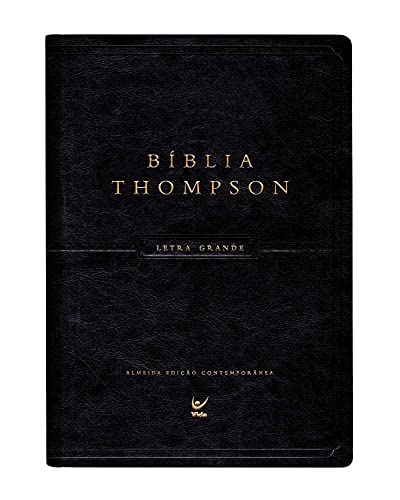 Bíblia Thompson - Letra Grande: Capa Luxo Preta