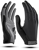 Rahhint Fahrradhandschuhe Gel Atmungsaktiv Radsport-Handschuhe Herren Damen Fahrrad Handschuhe MTB Handschuhe Touchscreen Vollfinger Rennrad Mountainbike Handschuhe rutschfeste Stoßdämpfende