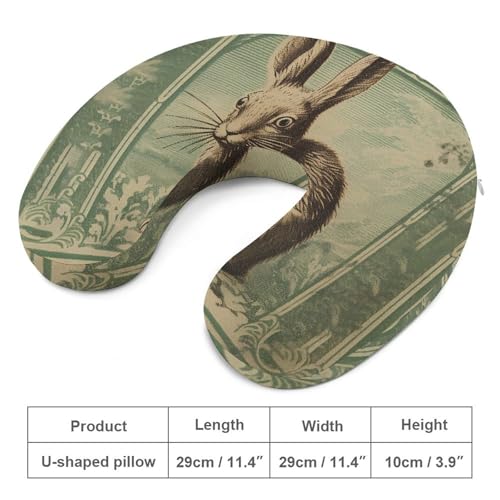 Almohada de espuma viscoelástica tamaño único para viaje miniatura 2