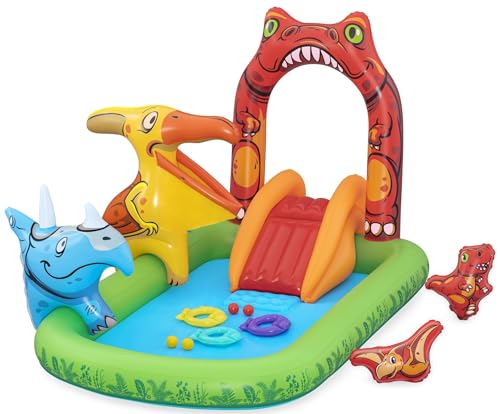 Inflables Acuáticos, Video On Demand Bestway H2OGO! Jurassic Splash Play Center