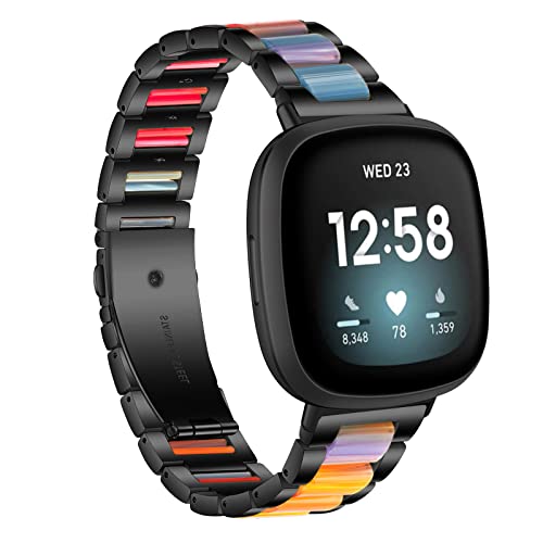 Gheperƌ݊̂XeX|̎vohCompatible with Fitbit Versa 4 / Versa 3 / SensejpX}[gEHb`Xgohp^Xgbv