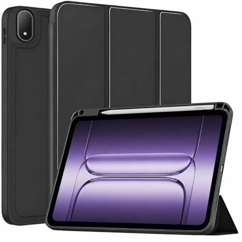 Image of ProElite Cover for OnePlus Pad 3 13.2 inch 2025 case Cover, Soft Flexible Flip Case Cover for OnePlus Pad 3 13.2 inch 2025 with Pen Holder [Recoil Series] - Black