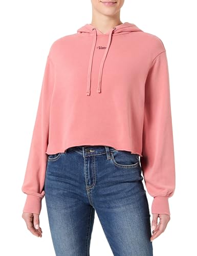 Vans Thanx Again Po Fleece-B Sudadera con Capucha, Pink, XL para Mujer