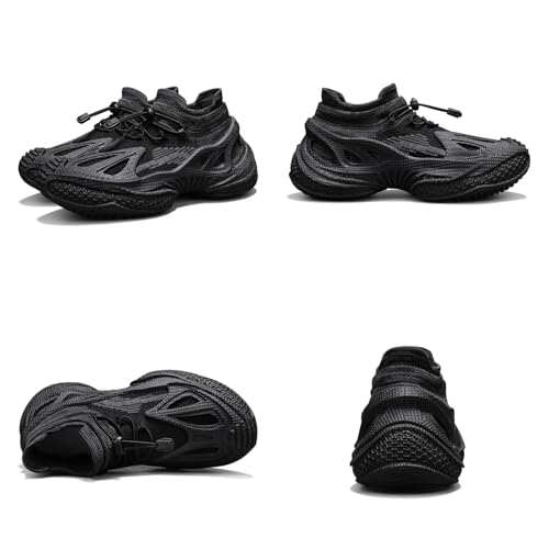 Men's Fashion Sneakers Breathable Mesh Lightweight Running Shoes Thick Cushioned Sole with Slip-Resistant Design for Gym Outdoor Daily Casual & Athletic Wear3