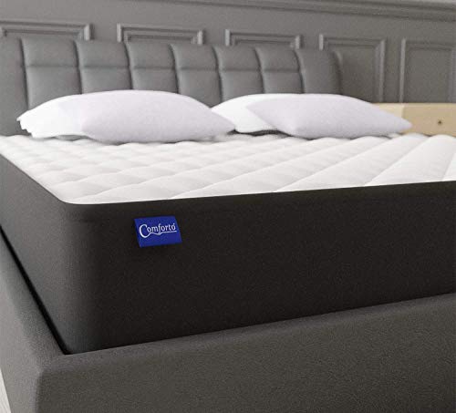 Image of Comforto Hybrid Mattress | Pocket Spring with Memory Foam (72 x 30 x 7 Inches, White)