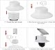 Regenschutz-Abdeckung für eufy Security SoloCam S340 – UV‑beständiger ABS‑Wetterschutz, Regen‑ und Sonnenschutz, Passgenau