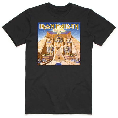 T-Shirt Powerslave Album Box XXL : le confort ample pour fans de rock